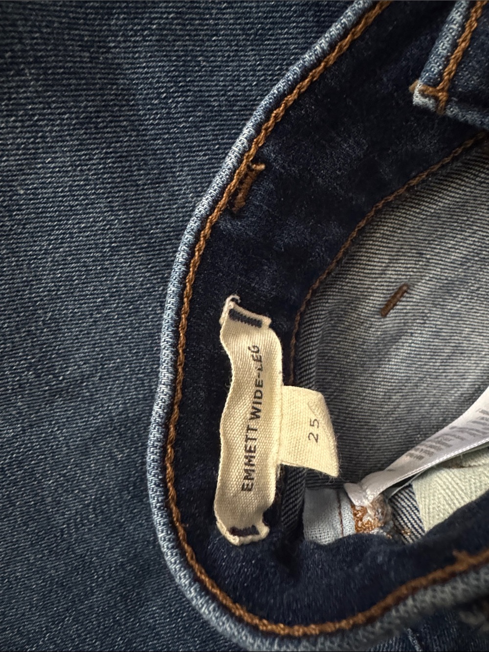 Madewell Emmet jeans high rise wide leg - Picture 3 of 4